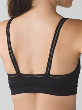 Lululemon Straight Up Bra Black